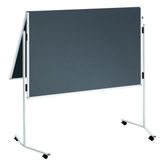 Franken ECO-UMTFG12R schoolbord/toebehoren Aluminium, Zwart Aluminium
