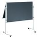 Franken ECO-UMTFG12R schoolbord/toebehoren Aluminium, Zwart Aluminium