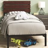 Zinus Figari Platformbed - 90 x 190 cm - Koffiebonen