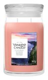 Yankee Candle Cliffside Sunrise Bougie Parfumée Large Jar Verre Vert