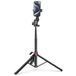 Ulanzi MT-78 dubbele mount selfie stick statief 185cm met telefoonhouder en quick-release plaat