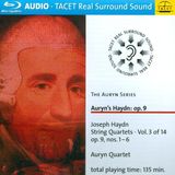 Haydn: Auryn Quartet - Haydn: String Quartets Vol.3: Op.9, Blu-ray