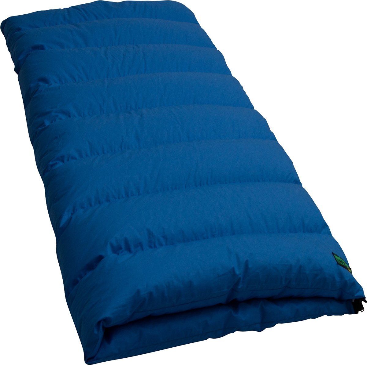 Lowland Outdoor Companion Junior Slaapzak - 160x70 cm - Blauw - Dons - Katoen