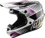 Troy Lee Designs GP Pro MIPS Segment Motocrosshelm - Zwart/violet