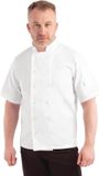 Whites Chefs Clothing Whites Vegas Koksbuis Wit | Korte Mouw - Maat XXL