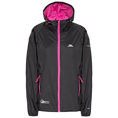 Trespass Compact Qikpac Women's Roll-Up Rain Jacket - 5045274438529