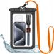 Tech-Protect Boîtier étanche universel 8,9 pouces Noir/Orange