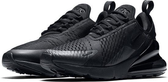 Nike Air Max 270 Heren Sneakers - Black/Black-Black - Maat 42