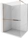 Mexen Kioto+ paroi de douche avec étagère Walk-in 105 x 200 cm, transparent, or rose