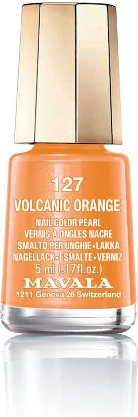 Mavala 127 - Volcanic Orange Nail Color Nagellak 5 ml Nagels