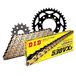 Kettingset DID Kettingset staal 530VX3 / 120 klinknagel slot voor Honda VF C Magna 750 cc Bj. 1996-2000
