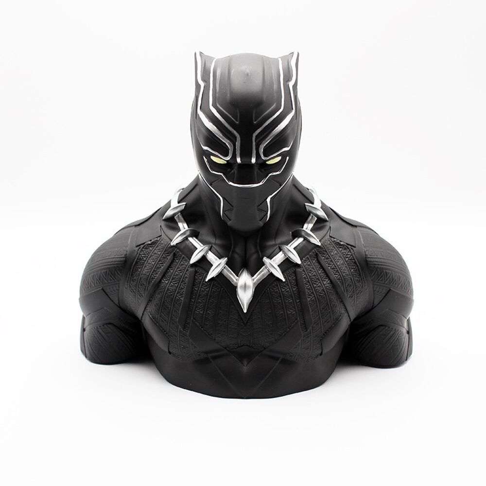Marvel Comics Coin Bank Black Panther Wakanda Deluxe 20cm