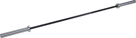CROSSMAXX OLYMPIC COMP BAR 50MM, 200CM 15KG (BLACK/CHROME)