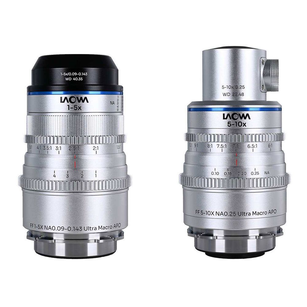 Laowa Aksen 2-lens Bundel 45mm f/2.8 + 17.5mm f/1.7 (Coax Ill) PL-mount