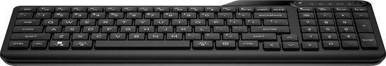 HP 460 Multi-Device Keyboard-F - Tastatur - Bluetooth 5 toetsenbord Thuis Zwart