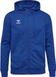 Hummel Hmlgo 2.0 Zip Hoodie Heren Katoen Maat L True Blue