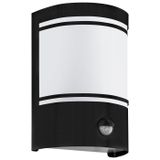 EGLO Cerno Wandlamp - Zwart - Edelstaal - E27