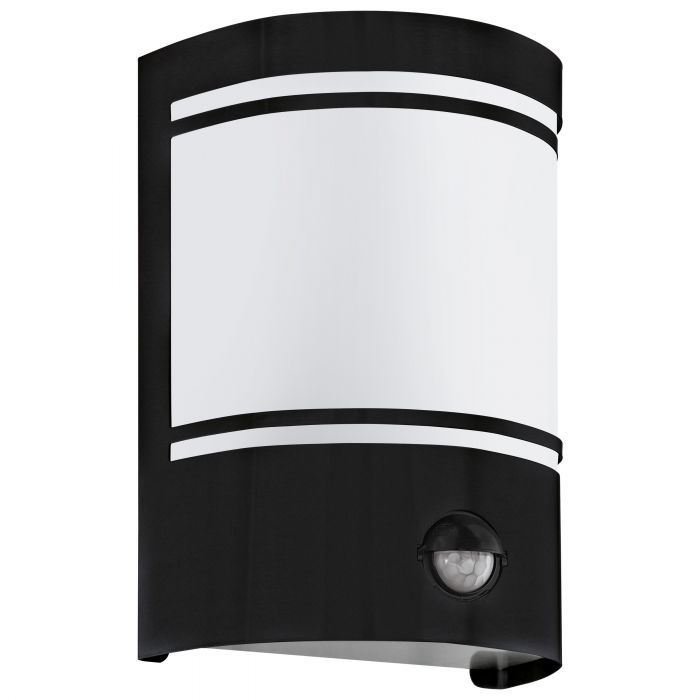 EGLO Cerno Wandlamp - Zwart - Edelstaal - E27