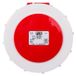 POWER TWIST Prise encastrable 32A, 5 pôles, 400V / 75x75 mm / rouge, IP67, POWER TWIST 3252-6