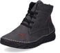 Rieker dames veterboot grijs