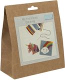 Trimits Counted Cross Stitch Kit: My First: Unicorn and Cloud