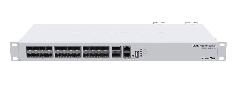 MikroTik CRS326-24S+2Q+RM Switch - Wit