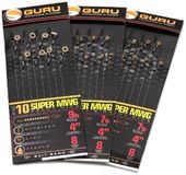 Guru Onderlijn SMWG Bait Bands - 10 cm - Nylon - Witvis - 8 stuks