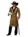 Forum Bristol Novelty 78886 Party Supplies Kostuum Funky Leopard Pimp Jas en hoed zoals afgebeeld, Borstomtrek 107-112 cm