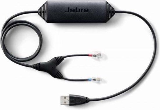 Jabra 14201-30 Telefoonkabel - 0,9 m - Zwart