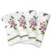 Botanische Portmeirion Home & Gifts katoenen servetten, meerkleurig, 45 x 45 x 1 cm, 4 stuks