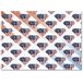 Dailylike Blauwe vogel katoenen stof, dikte 30C, 1,60 x 9,14 m, dieren