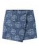 NAME IT Rok blauw denim / wit
