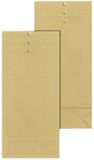 MAILmedia Musterbeutel 2x gerillt, 3x gelocht, 120 g-qm Falte 40 mm, Natron braun, Eigengewicht: 10,8 g (40105-7)