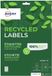 Avery LR7162-15, Laser-/inkjetprinten, A4 (210x297 mm), 15 vel, Wit