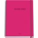 Dohe - Ruitjesschrift A4-100 Bladen Dikte 90 g/m², Formaat 22,8x30 cm, Harde Kaft, Ringband en Elastieksluiting, Ruitjes 5 mm, Schoolmateriaal - COLOUR VIBES Roze