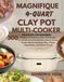 MAGNIFIQUE 4-QUART CLAY POT MULTI-COOKER