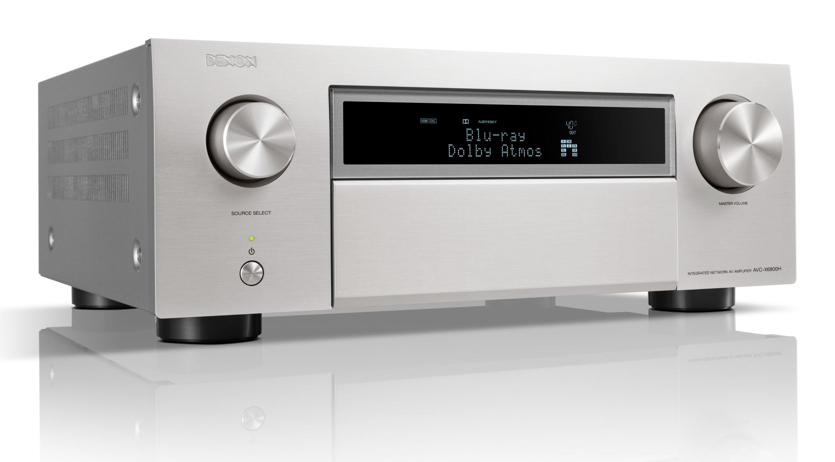 Denon AVC-X6800H 11.4-Kanaals 8K AV-Receiver - Zilver