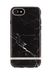 Richmond & Finch Black Marble iPhone SE 2020/SE 2022 Skin Case Argent/Noir