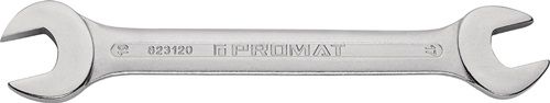 Promat/Tecwerk Dubbele steeksleutel | 5 x 5,5 mm lengte 122 mm | verchroomd - 4000823099