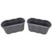 KHW Jardinière de balcon »Flowerclip XL«, lot de 2 (gris)