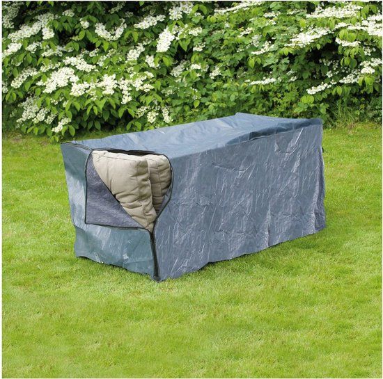 Nature Tuinmeubelhoes voor Loungekussens - Grijs - 75 x 150 x 75 cm