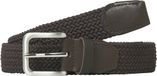 JACK&JONES - JACSPRING WOVEN BELT NOOS - Hommes - Ceintures - Brown Stone - 85 cm