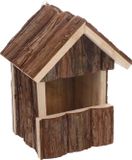 NESTKASTJE Flamingo Nestkastje Gancha Hout – FSC-gecertificeerd Dennenhout, Weerbestendig, Mooi Design voor in uw Tuin