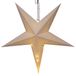 Casaria Kerstster - Draadloos Opvouwbaar 5 Punten 10 LED´s 60cm - Beige