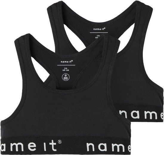 NAME IT NKFSHORT TOP 2P NOOS Meisjes Ondergoed - Maat 134/140
