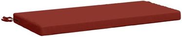 vidaXL Coussin de banc SOEST 100% Polyester Rouge 80 x 40 x 5 cm