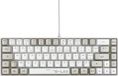 THE G-LAB Gaming-toetsenbord, KEYZ-HYDRO-WG/FR, 60% compact, AZERTY-lay-out, achtergrondverlichting, grijs/wit