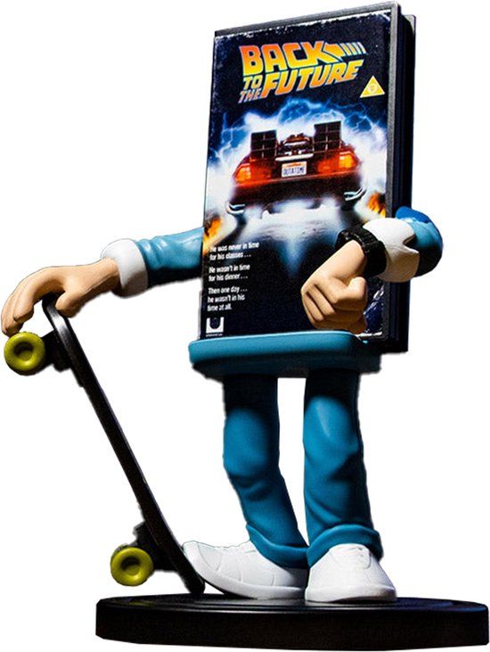 Power Idolz Numskull - Power Idolz - Back to the Future - Marty McFly - Draadloze telefoonoplader met lichtgevende basis - 10w snel laden