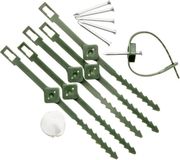 Nature Klimplantgeleiders - Klim-En Geleide Artikel - 0.5x1x14.5 cm Groen 6 stuks