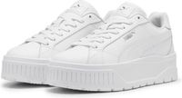 PUMA Karmen II L Dames Sneakers - Puma White-Puma White-Puma Silver